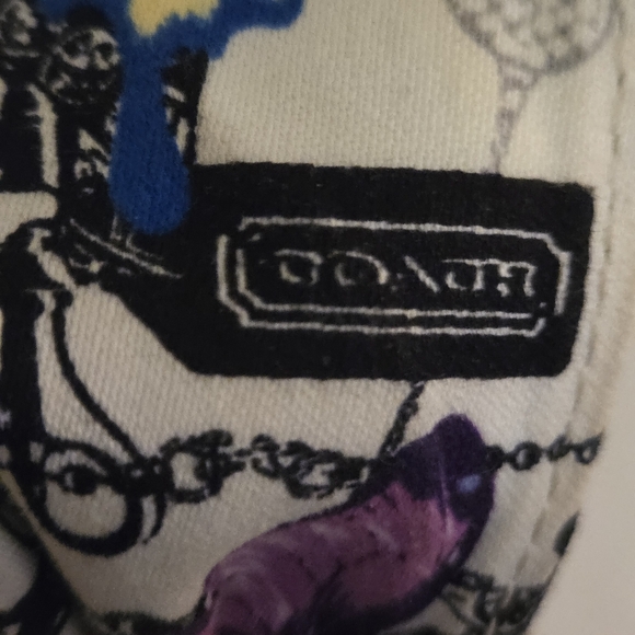 Coach x Converse Bonney Black Sz 9.5 B EUC - Picture 5 of 13